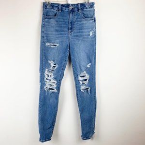 American Eagle Ne(x)t Level Stretch Curvy Super Hi